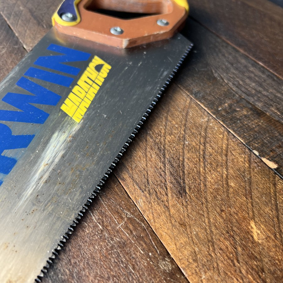 IRWIN Marathon 24 Inch Fine Cut Carpenter Hand Saw