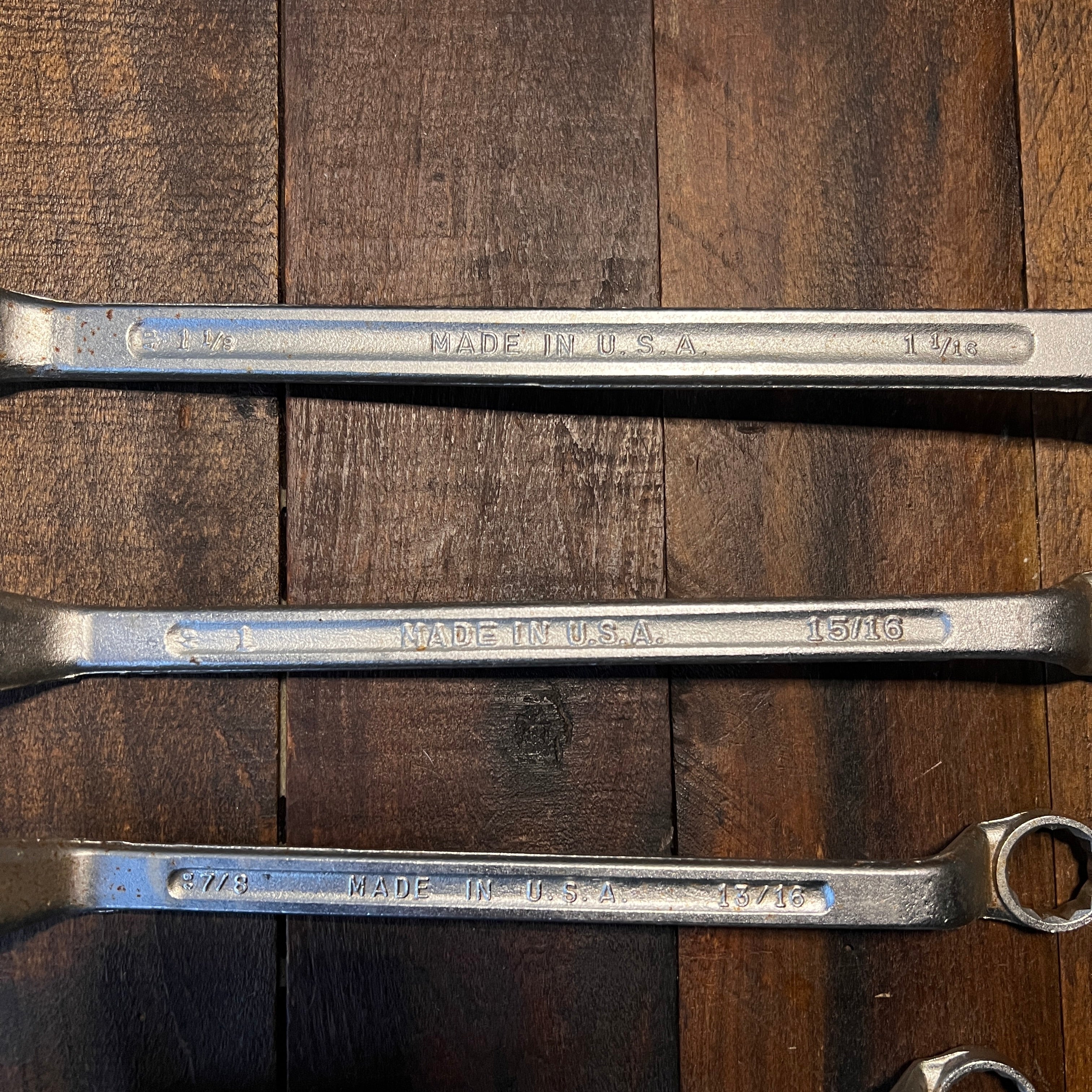 Other Vintage 6 Piece Forged Steel Box End Wrench Set USA Gear Up