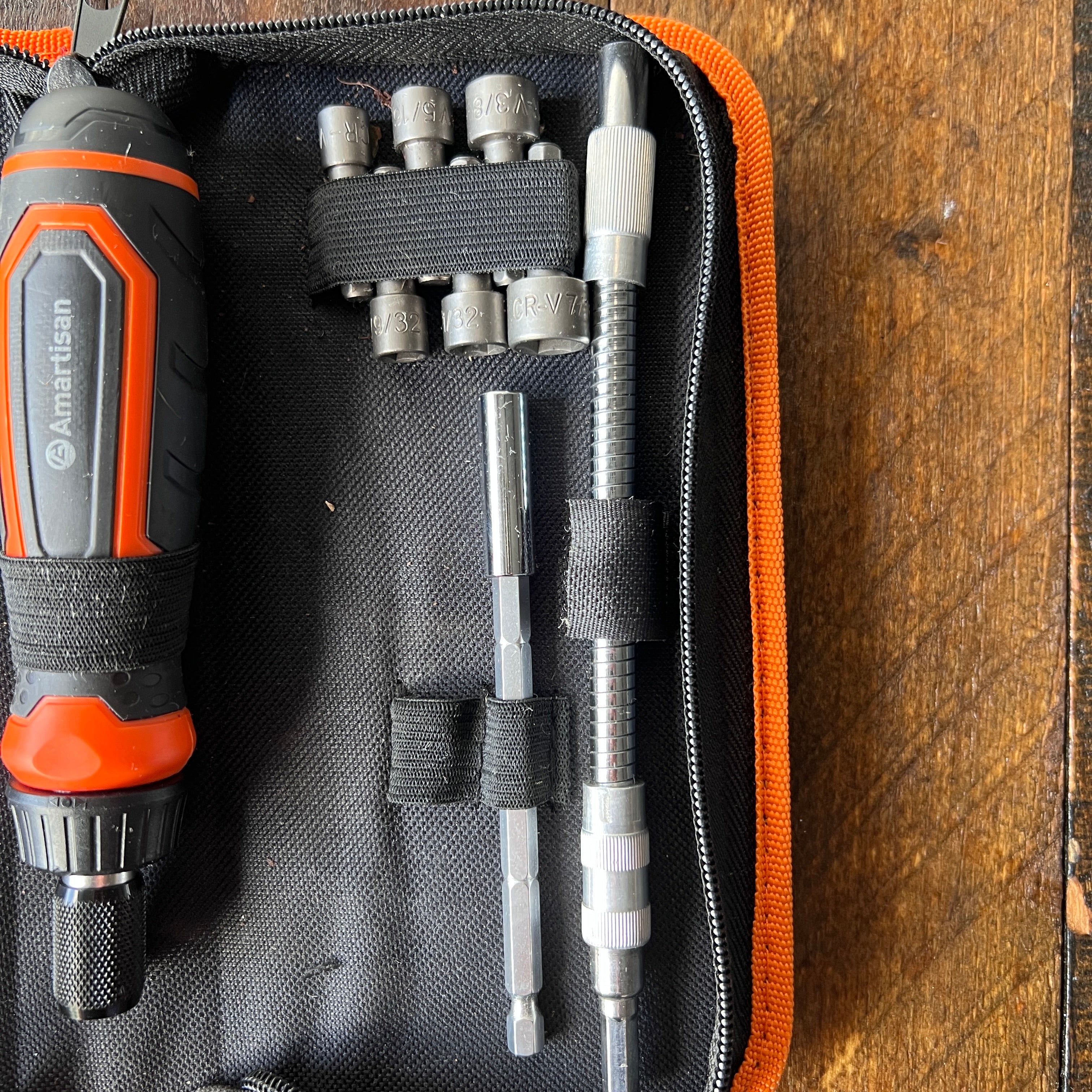 Amartisan Amartisan 26-in-1 Ratcheting Screwdriver & Bit Set Gear Up