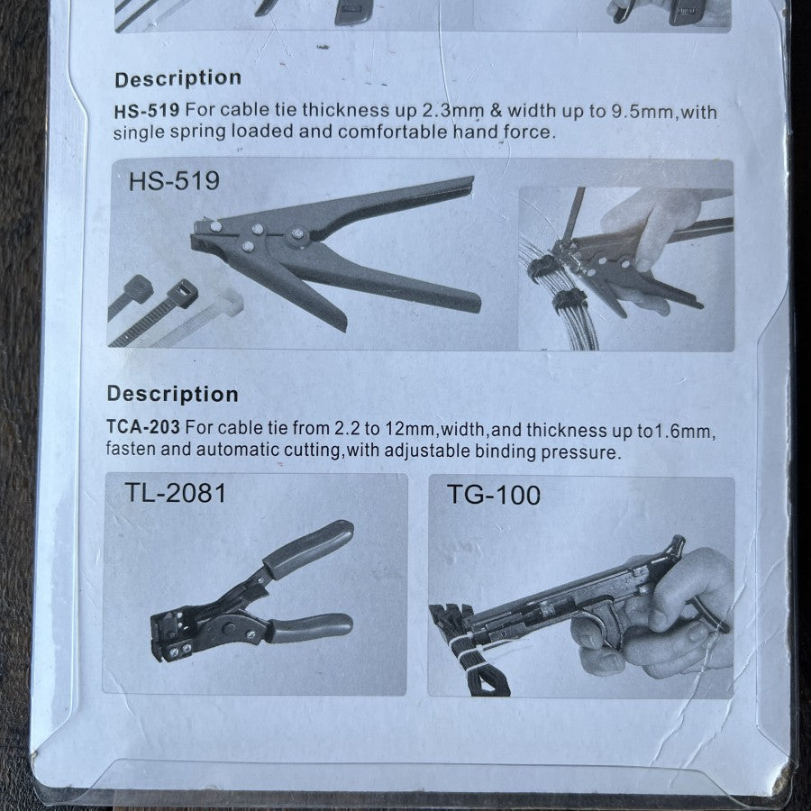 Kinxway HS600A Cable Tie Fastening Hand Tool
