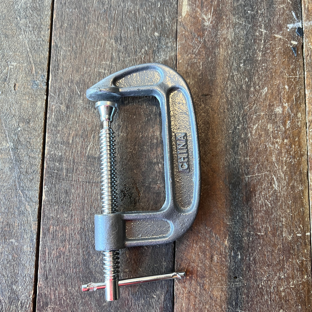 Unknown 3-Inch Heavy-Duty C-Clamp Gear Up
