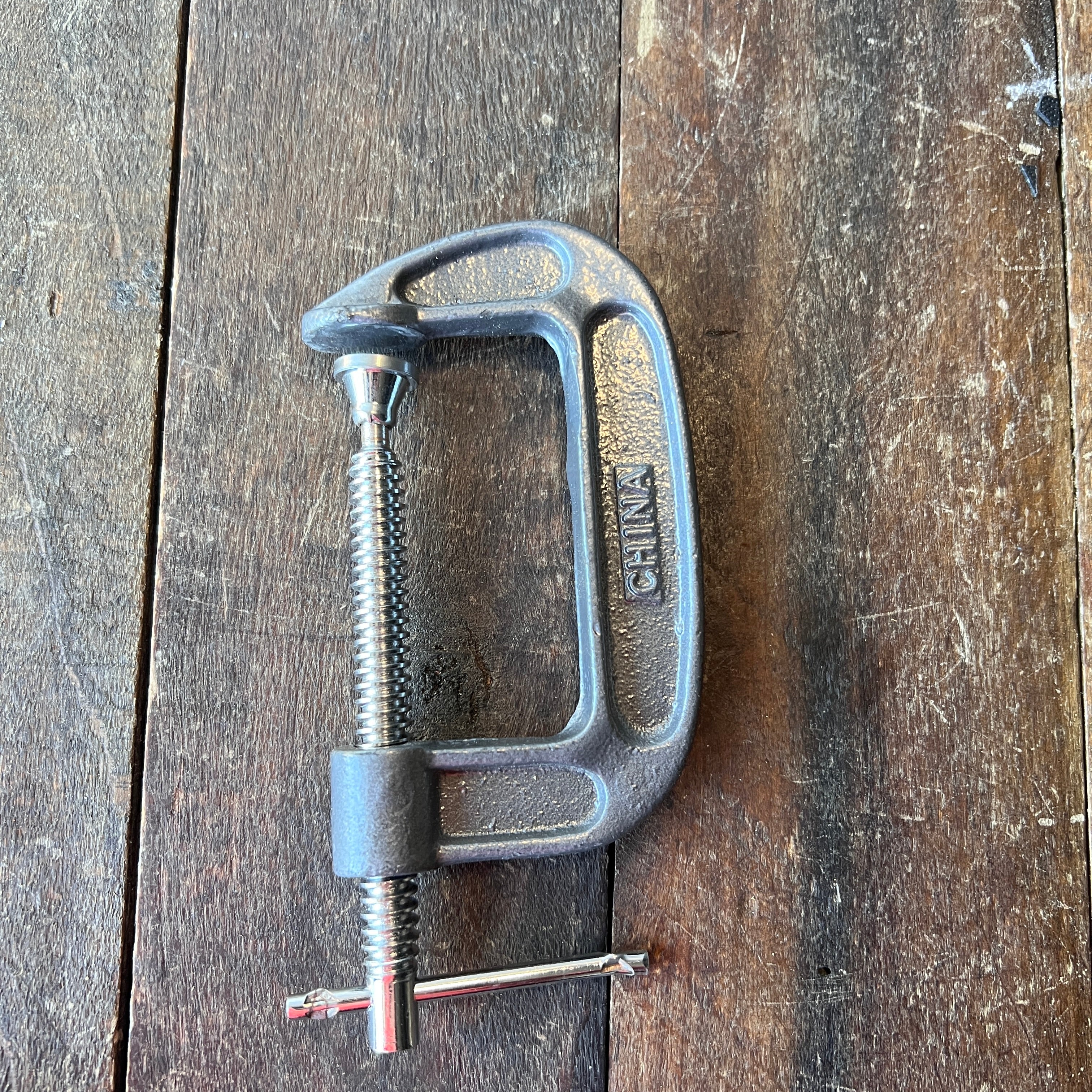 Unknown 3-Inch Heavy-Duty C-Clamp Gear Up