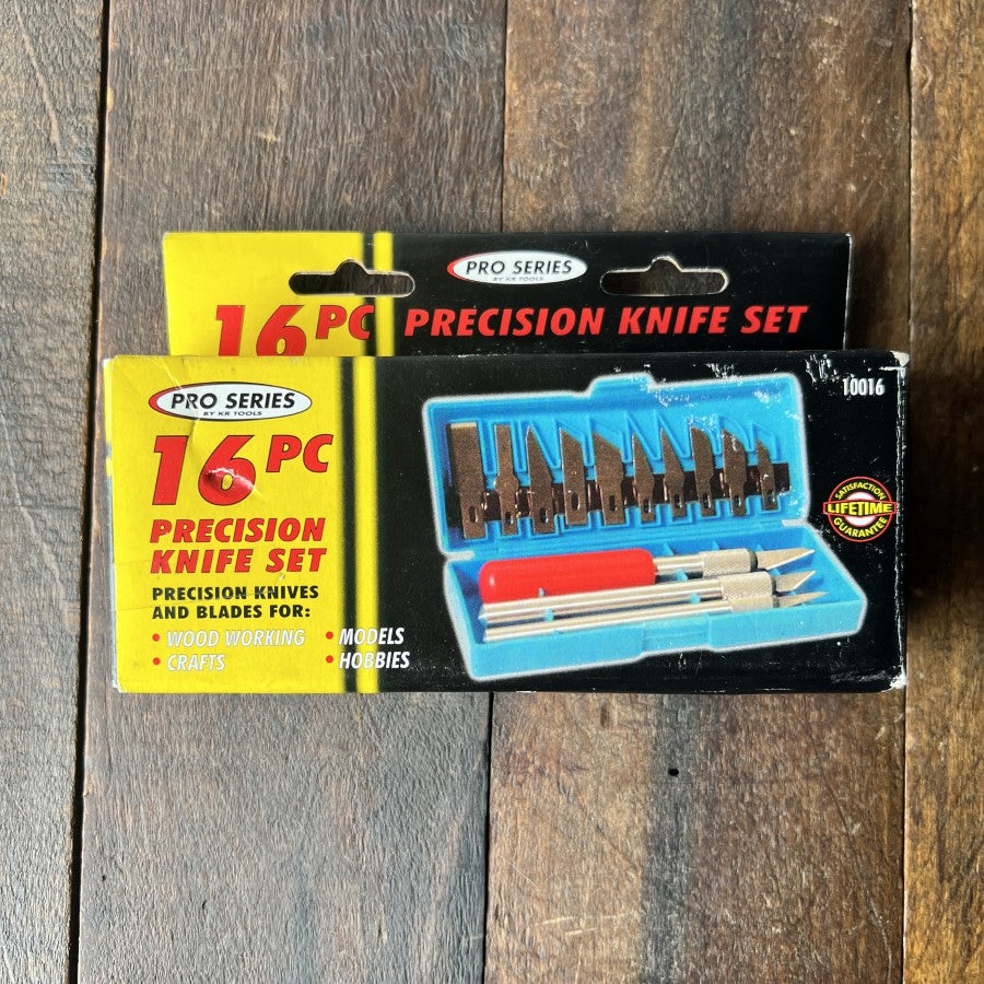 Other KR Tools 10016 16-Piece Precision Knife Set Gear Up
