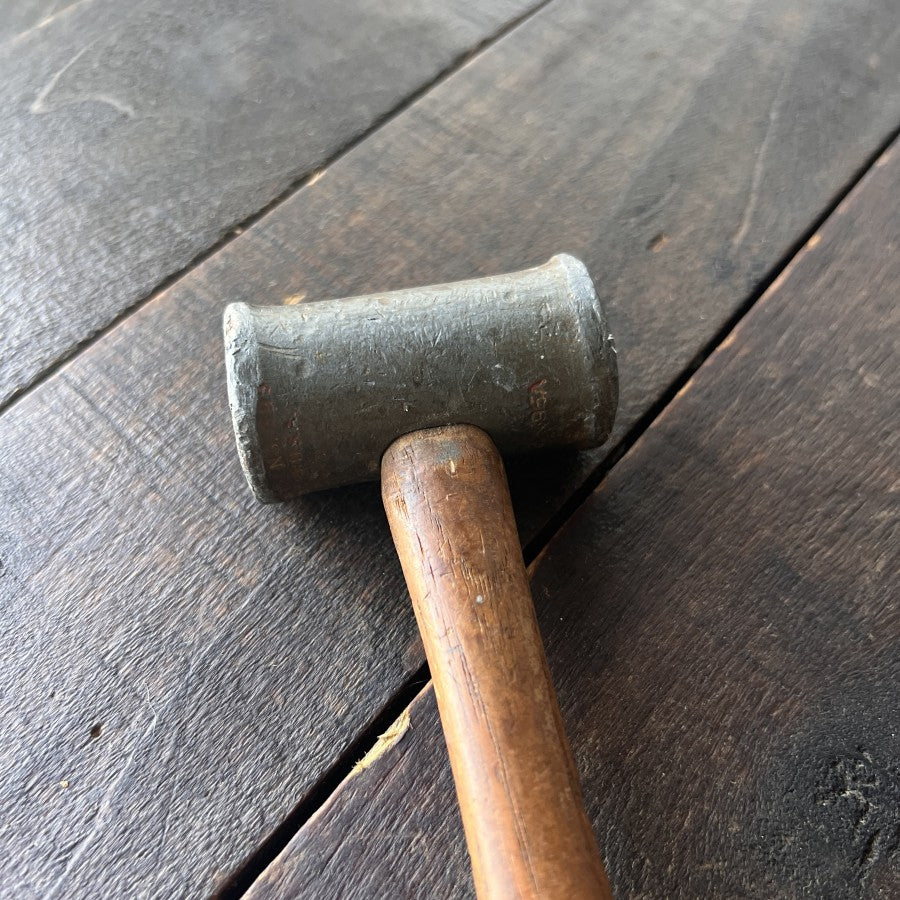 Stanley Vintage Stanley No. 595 Soft Face Lead Hammer Mallet With AMPCO Handle Gear Up