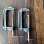 Olympia Olympia 6 Inch C Clamp Pair Cast Iron Hand Tools Gear Up