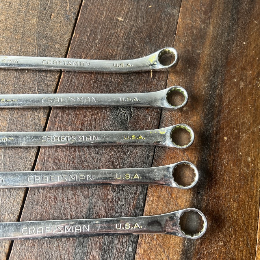 Craftsman Craftsman Professional 5 Piece Metric Combination Wrench Set (USA) Gear Up