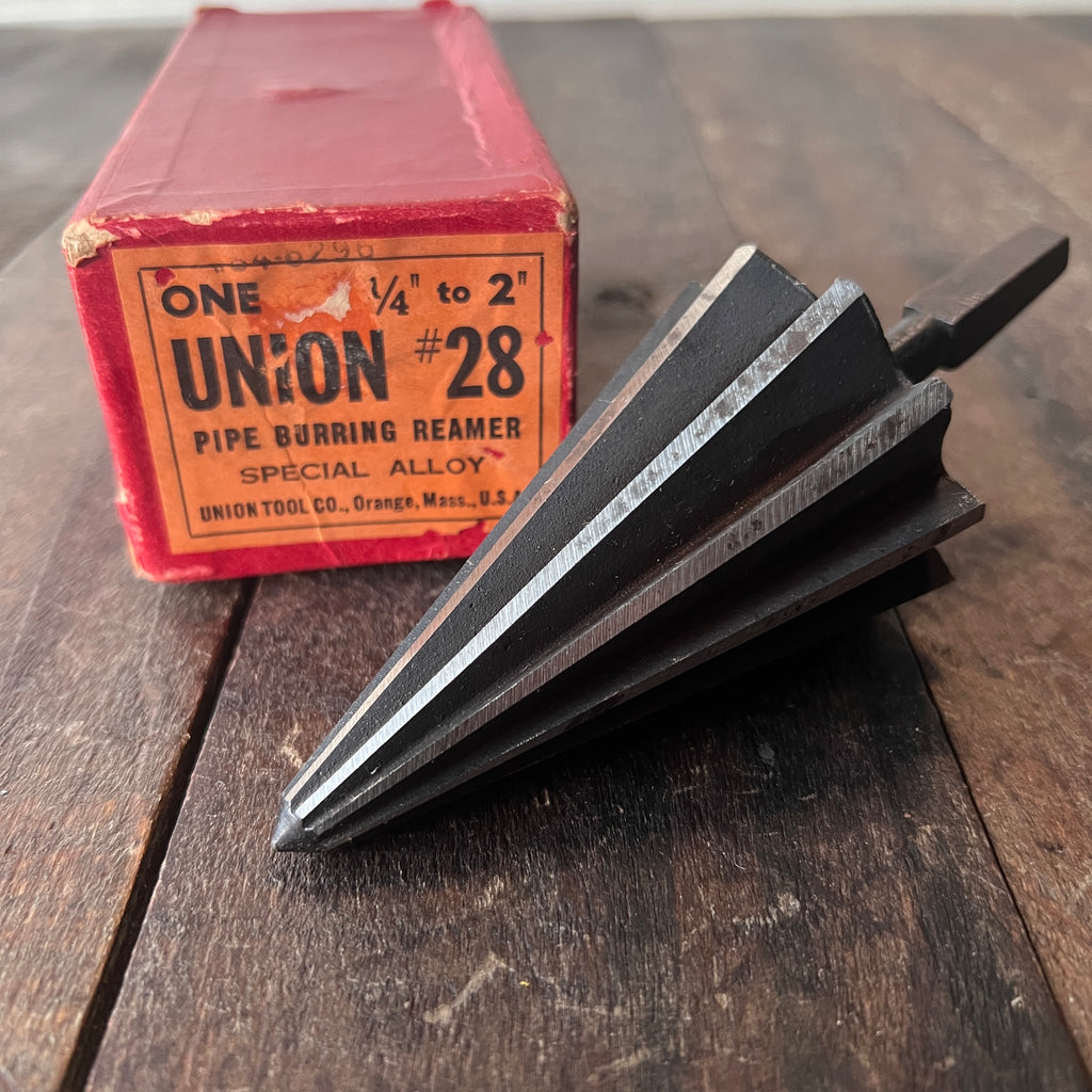 UNION Union #28 Pipe Burring Reamer 1/4-in to 2-in (USA)