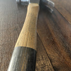 Unknown Vintage Restored/Refinished Claw Hammer Wood Handle 14 Inch Gear Up