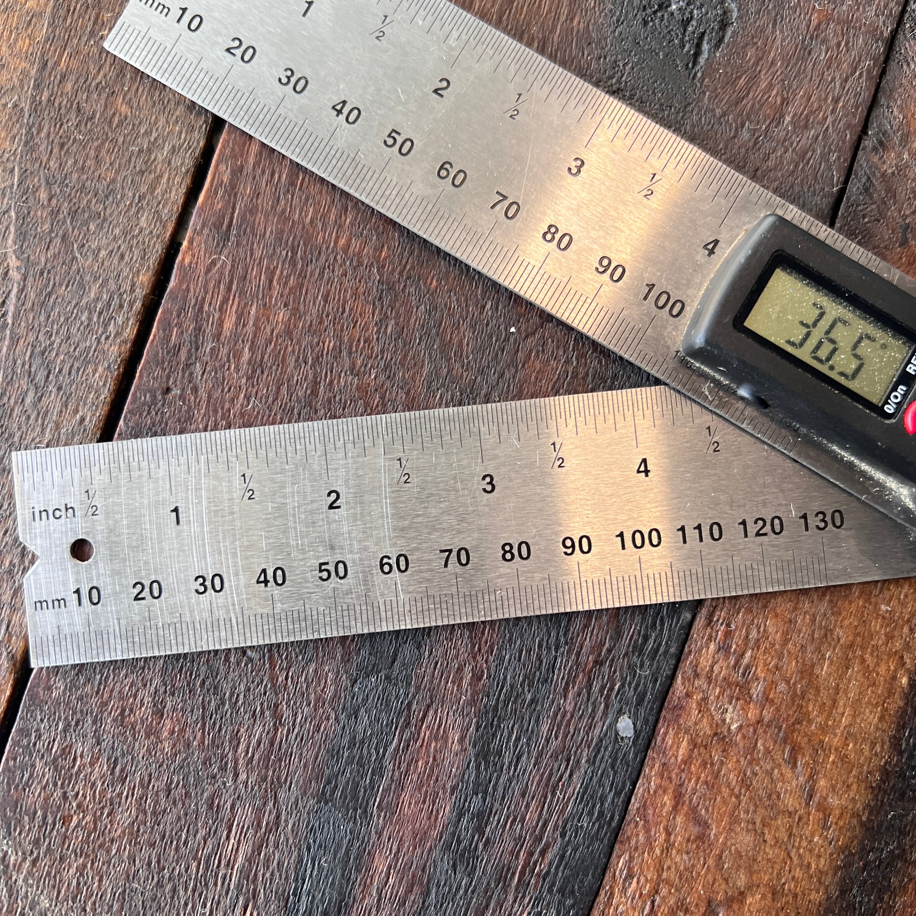 Husky Husky Digital Angle Gauge Stainless Steel Ruler Gear Up