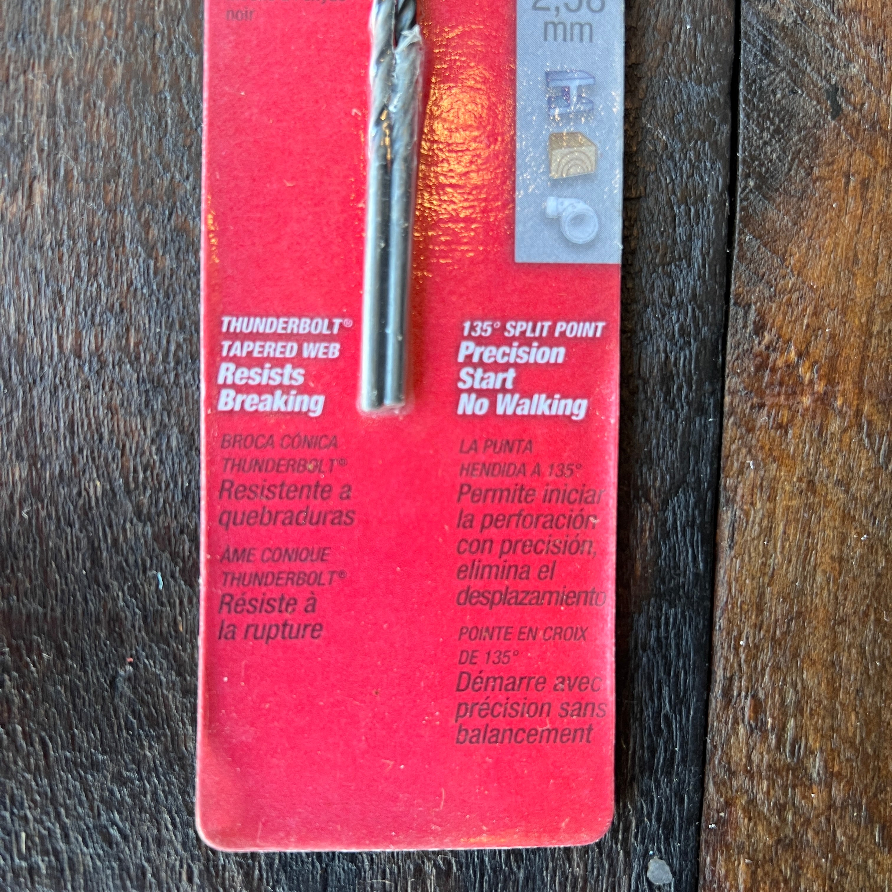 Milwaukee Milwaukee 3/32 in. Thunderbolt Black Oxide Drill Bit (2 Pack) Gear Up