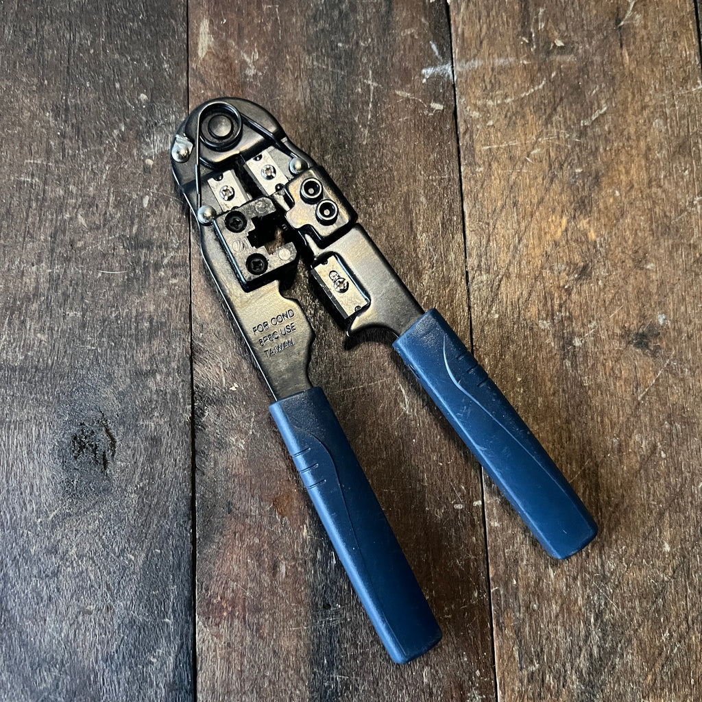 Unknown Modular Crimper Tool for RJ45 RJ11 Ethernet Network Cable