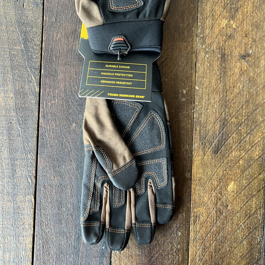 Firm Grip Trademaster Durable Canvas Work Gloves Large