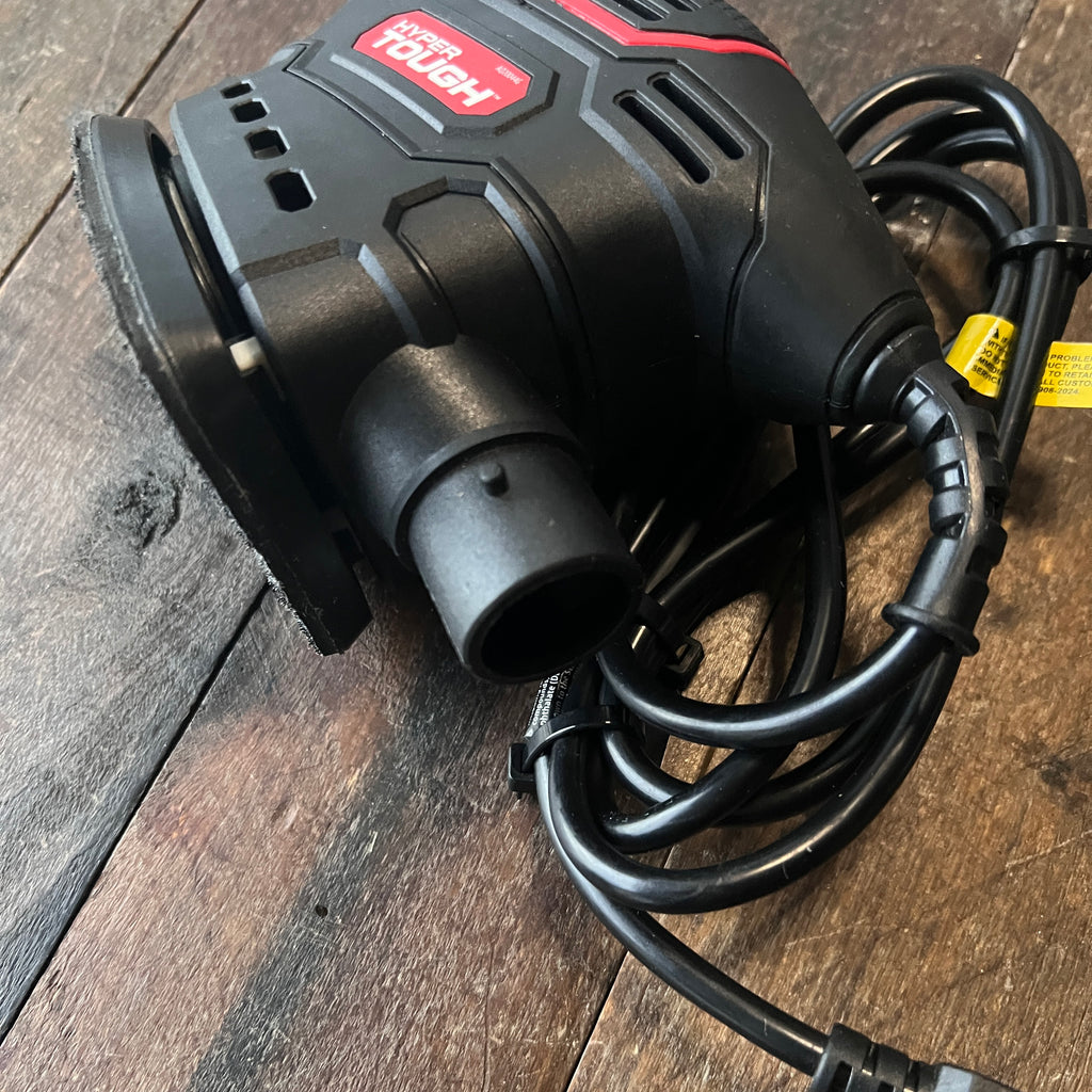 Hyper Tough Corded 1.2-Amp Detail Sander for Woodworking and DIY Projects