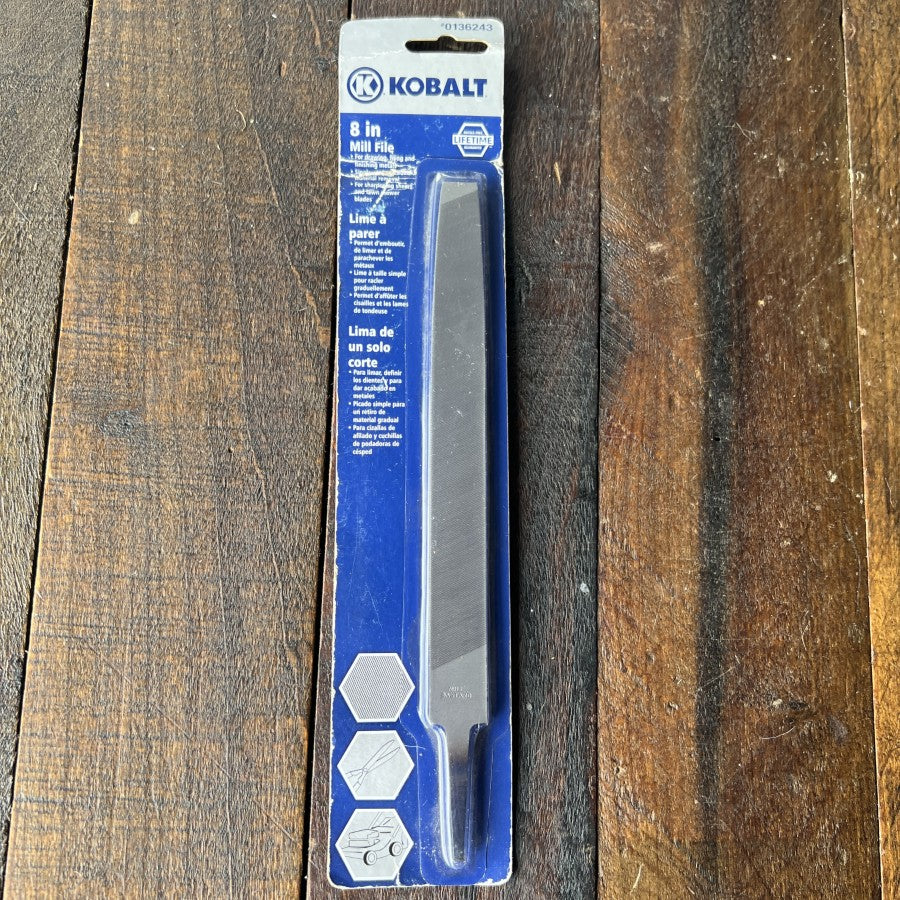 Kobalt Kobalt 8 Inch Mill File 0136243 Gear Up