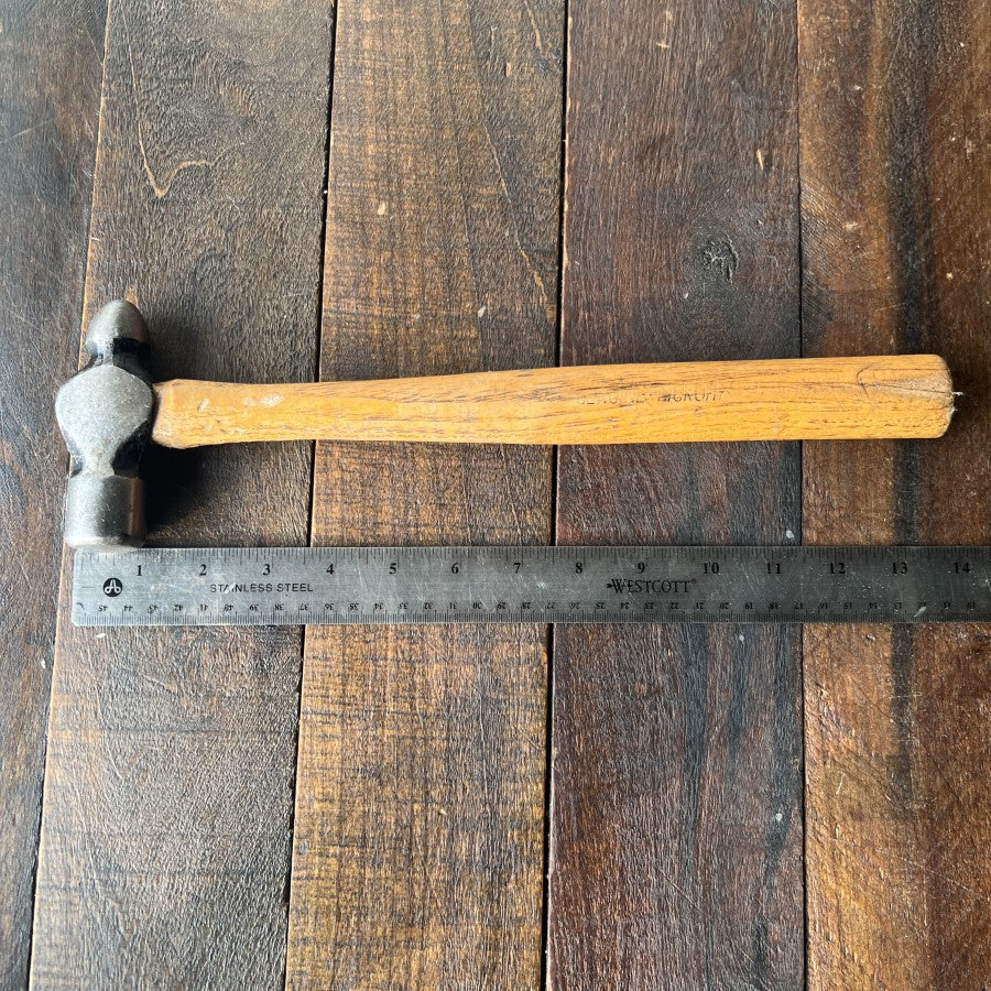Great Neck Ball Peen Hammer with Hickory Handle 1.25lb