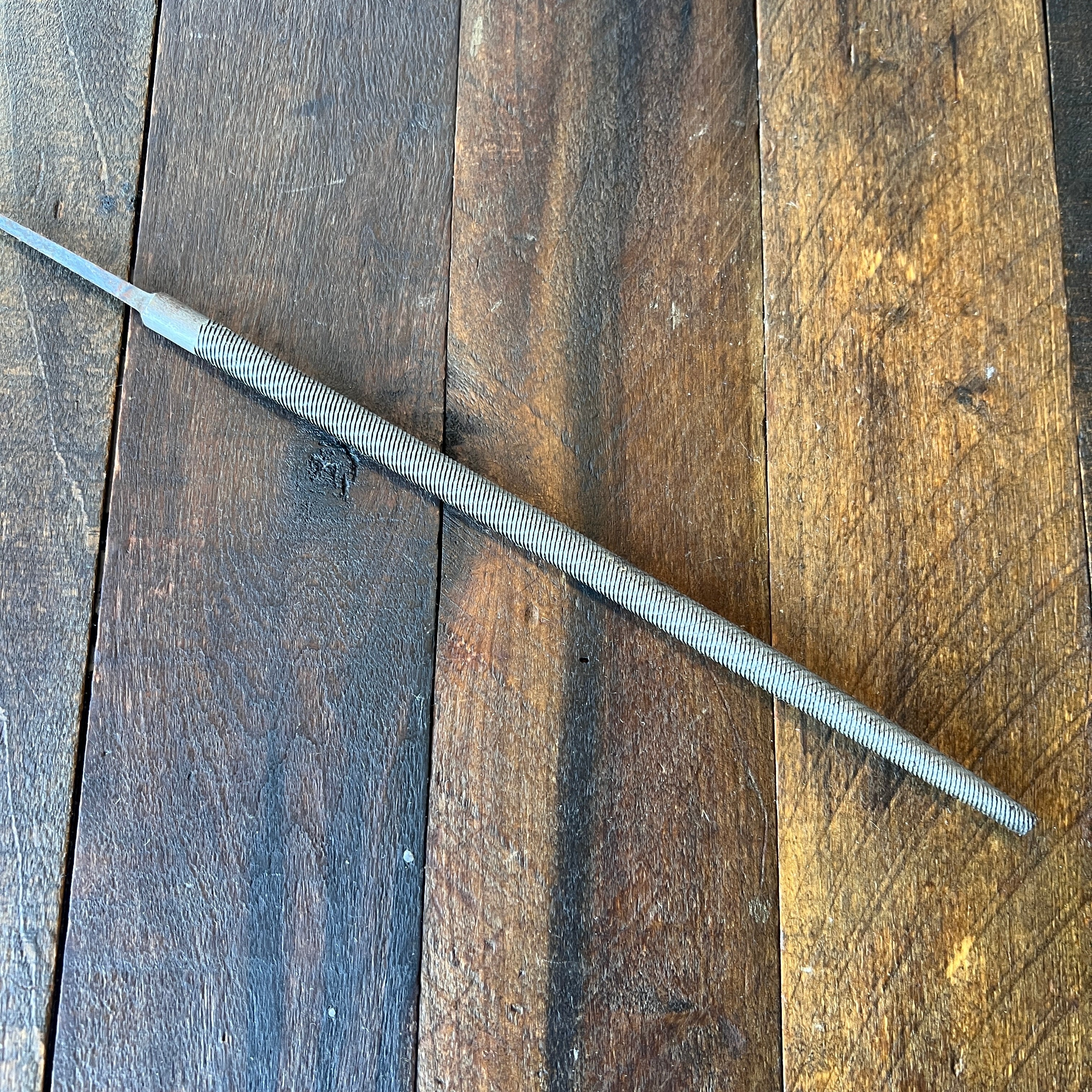 Unknown Disston Porter 12 Inch Round Bastard File (USA) Gear Up