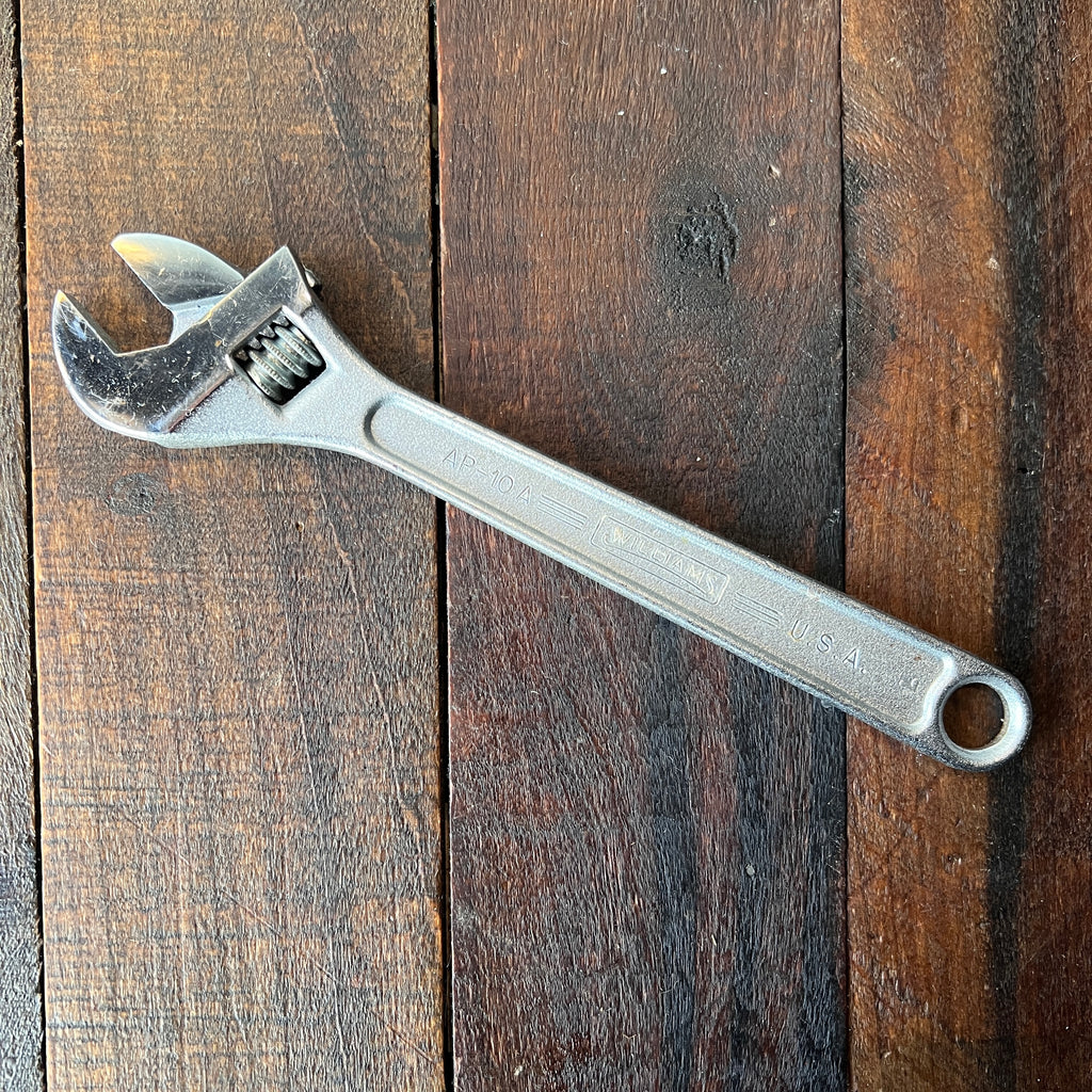 Williams Williams 10 inch Adjustable Wrench (USA) Gear Up