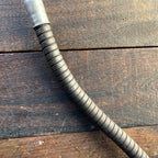 Unknown Vintage Galvanized Flexible Funnel 19 Inch Long Spout Gear Up