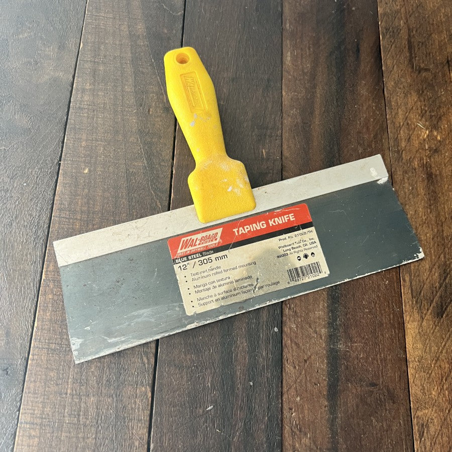 Wal-Board 21-022 12 Inch Blue Steel Taping Knife (USA)