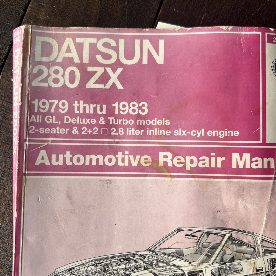 Haynes Haynes Datsun 280 ZX 1979-1983 Automotive Repair Manual Gear Up