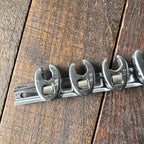 Unknown 8-Piece 3/8-Inch Drive SAE Crowfoot Wrench Set Gear Up