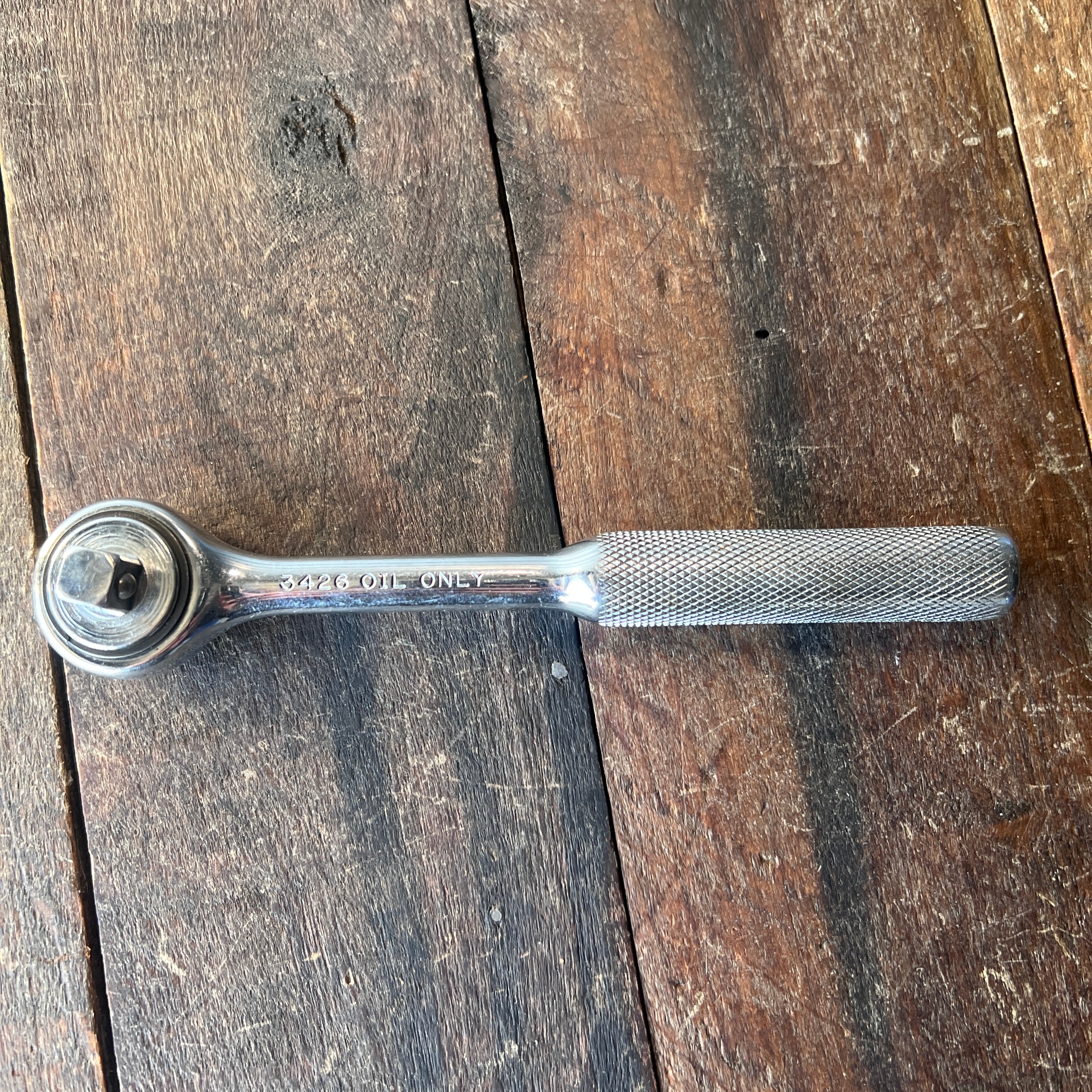 Wright Vintage Wright Tools 3426 3/8-Inch Ratchet Wrench (USA) Gear Up