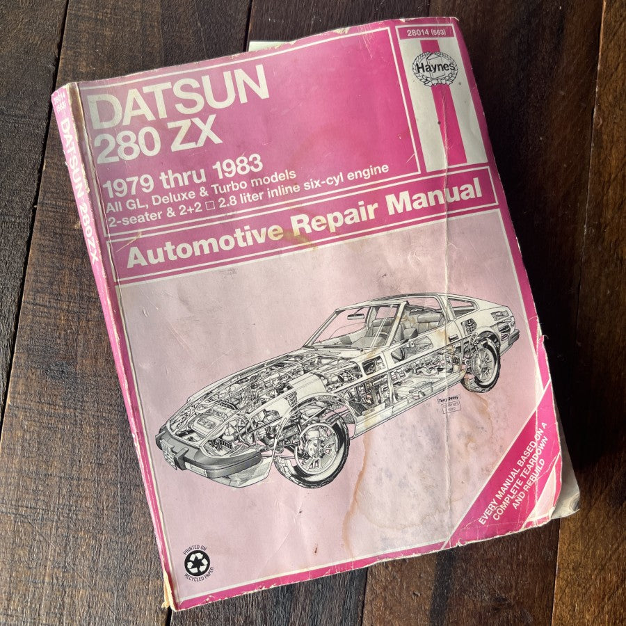 Haynes Haynes Datsun 280 ZX 1979-1983 Automotive Repair Manual Gear Up