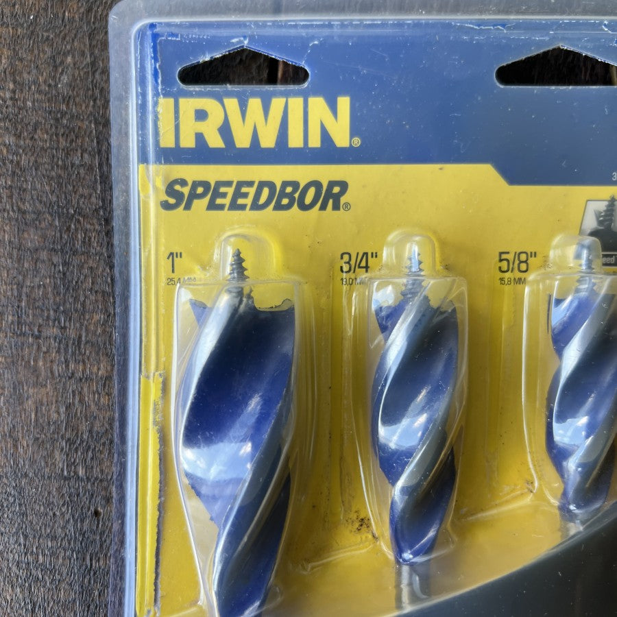 Irwin Irwin Speedbor Max Speed 3 Piece Drill Bit Set Gear Up