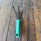 Unknown 3-Tine Hand Cultivator Garden Rake Gear Up