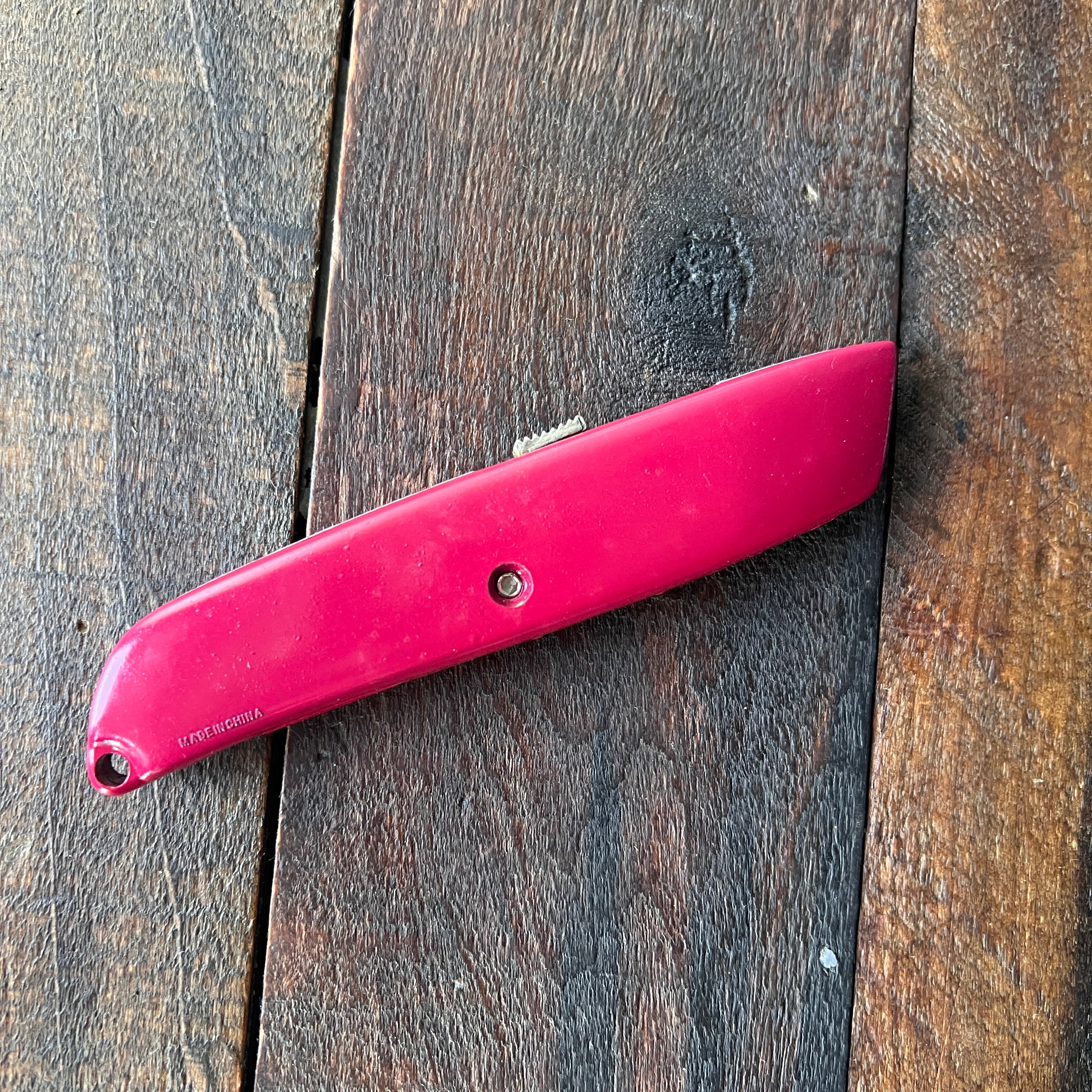 Sears Sears Utility Knife Retractable Blade 9490 Red Gear Up