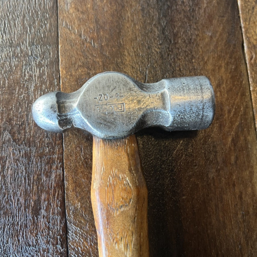 Plumb Plumb Vintage 8 Ounce Ball Peen Hammer Refinished Handle (USA) Gear Up