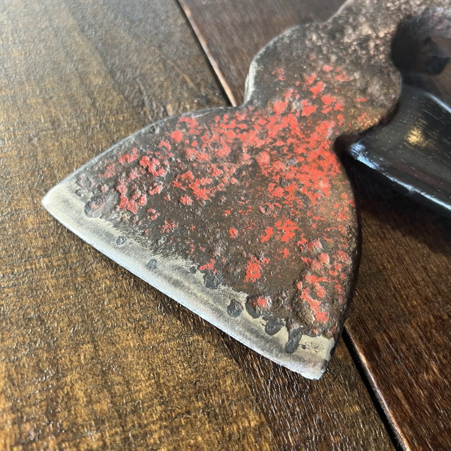 Unknown Vintage Shingling Lathing Hatchet Refinished Wood Handle Gear Up