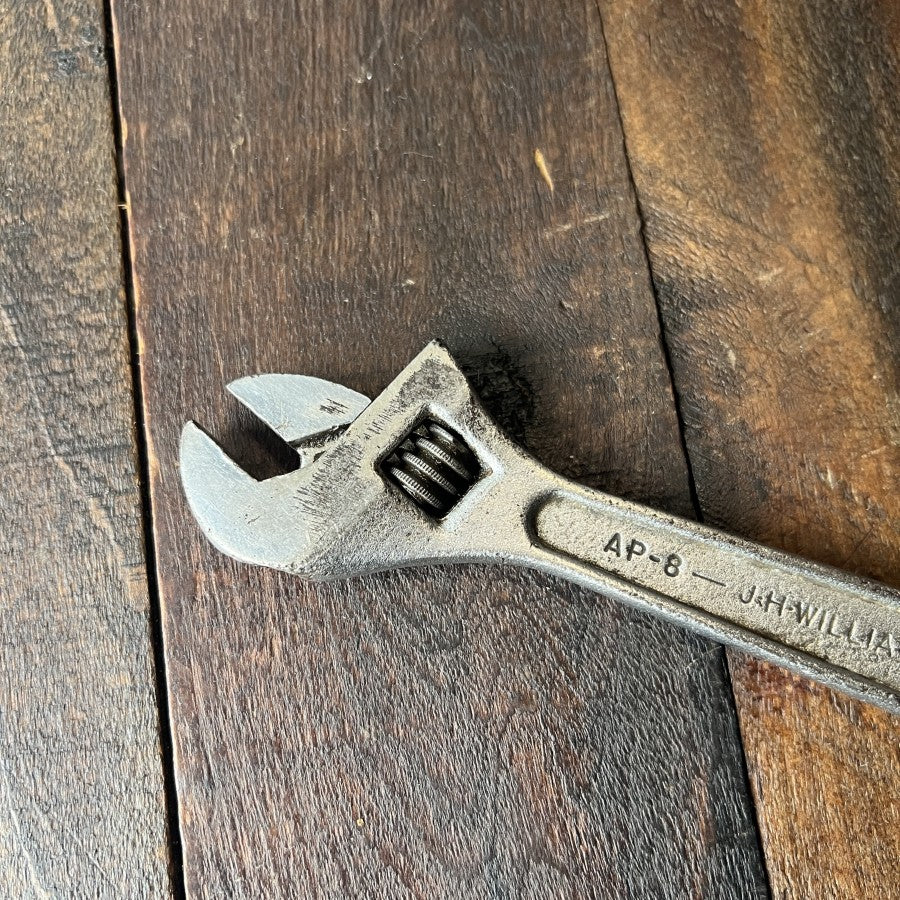 JH Williams Co AP8 Eight Inch Adjustable Wrench