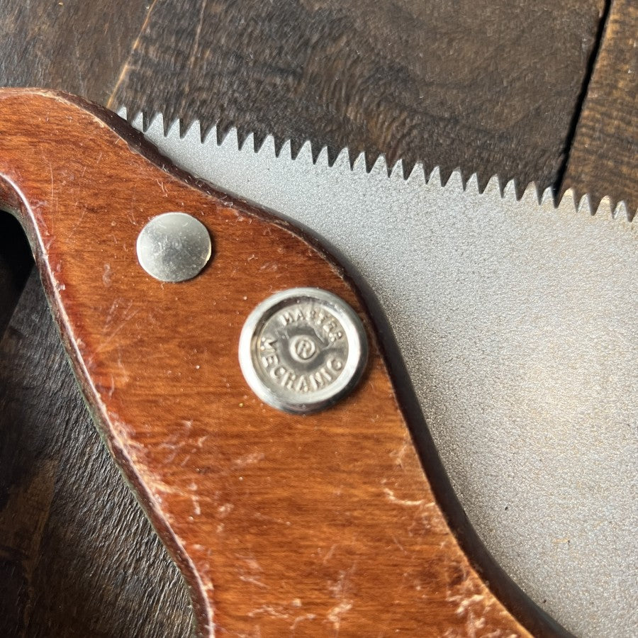 Master Mechanic Wood Wolverine Fine Tooth Hand Saw