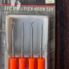 Homier HOMIER 4 Piece Mini Pick and Hook Set Gear Up