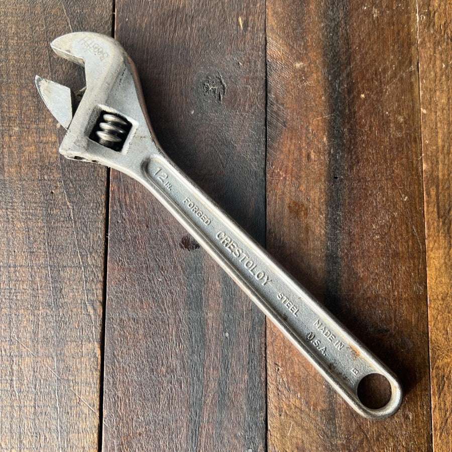 Crescent 12 Inch Crestoloy Adjustable Wrench (USA)