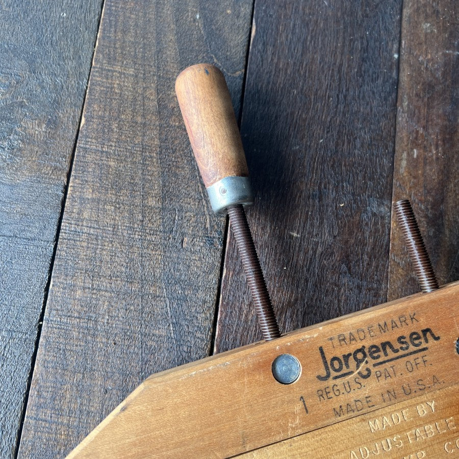 Jorgensen Jorgensen Model 1 10 Inch Adjustable Wooden Clamp (USA) Gear Up