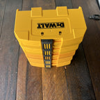 DeWalt DeWalt 5-Piece Stackable Small Parts Storage Organizer Gear Up