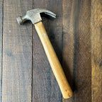 Small Wood Handle Claw Hammer