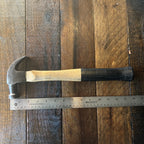 Unknown Vintage Restored/Refinished Claw Hammer Wood Handle 14 Inch Gear Up