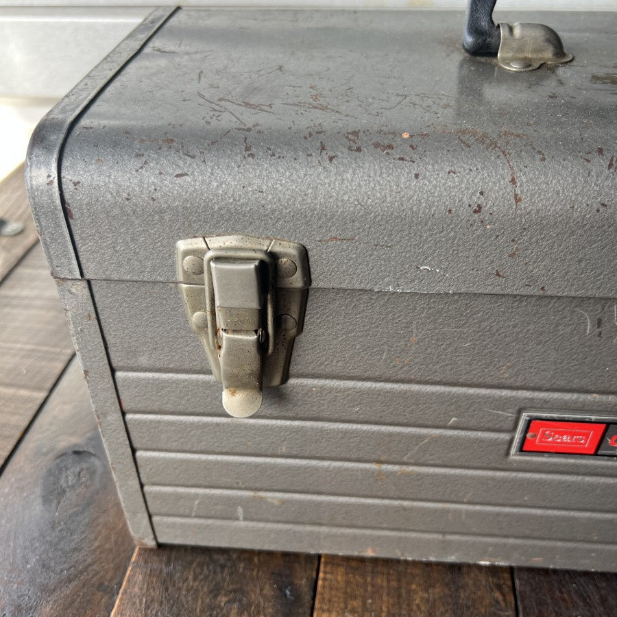 Craftsman Sears Craftsman Vintage Metal Toolbox Gear Up
