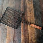 Charcoal Companion Charcoal Companion Non-Stick Flat Grilling Basket Gear Up