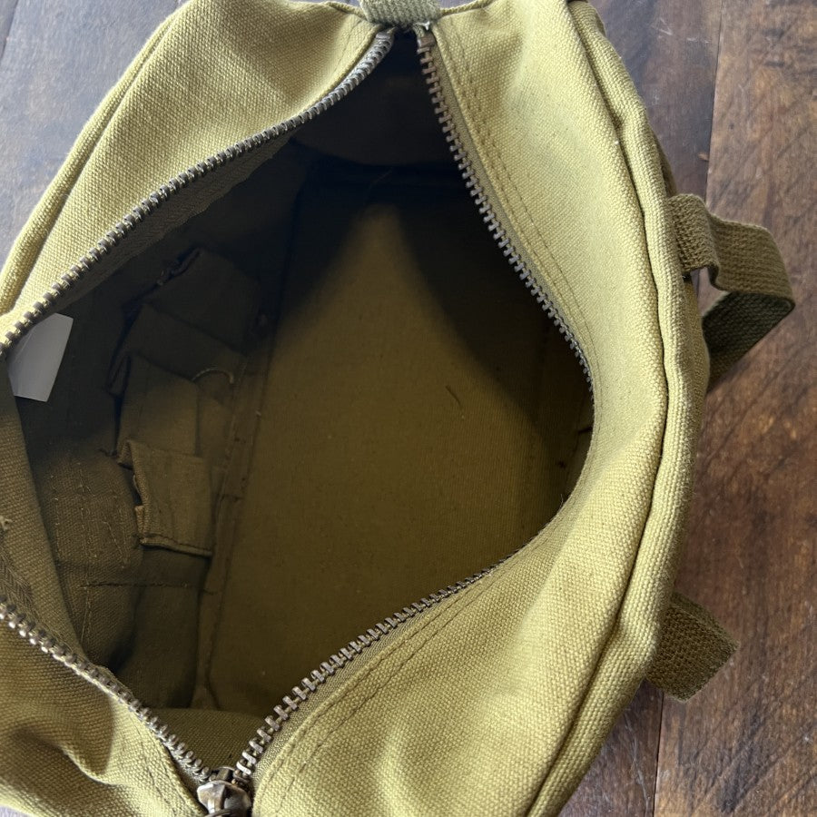 Olive Green Canvas Tool Bag Organizer Carryall