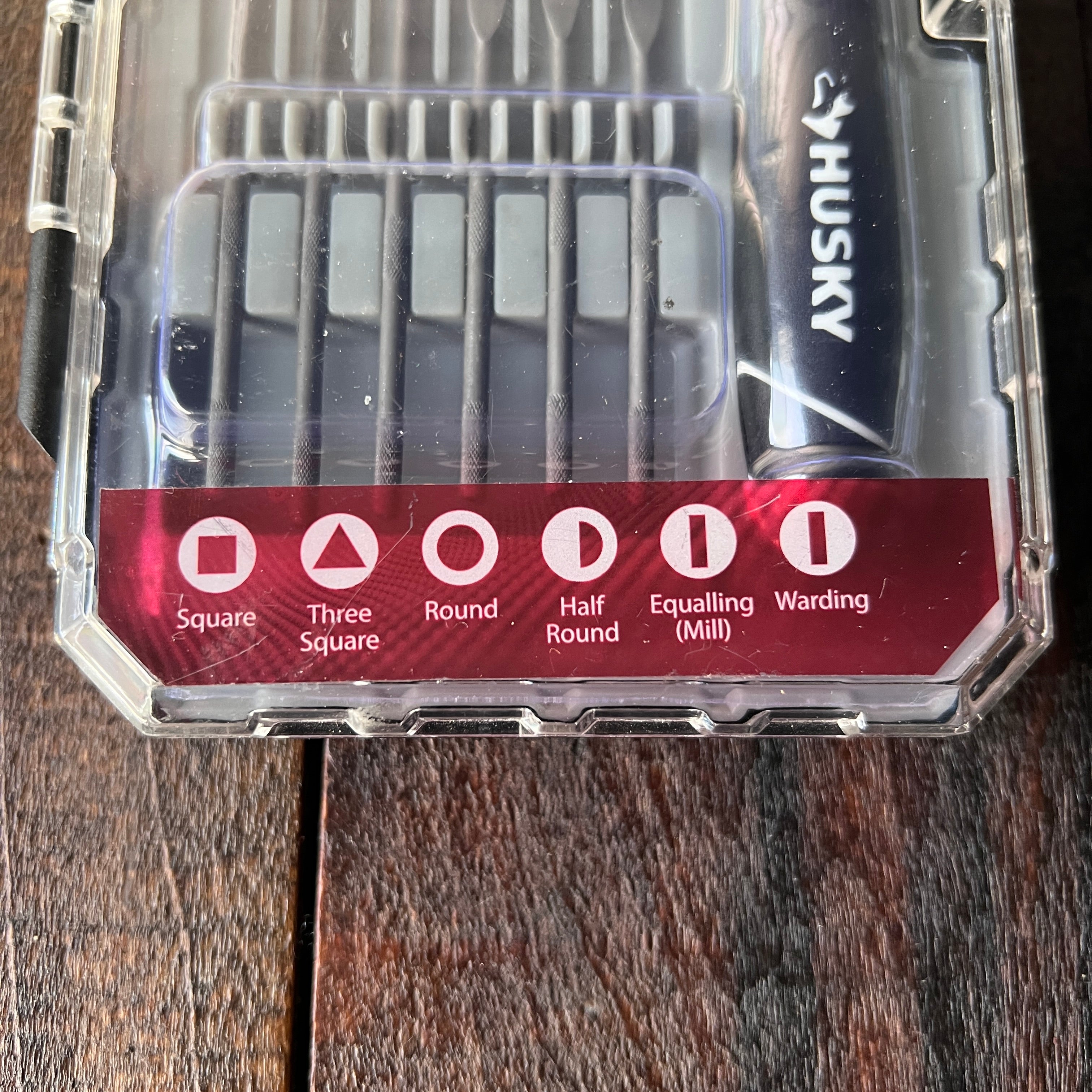 Husky Husky 7-Piece Precision Needle File Set Gear Up