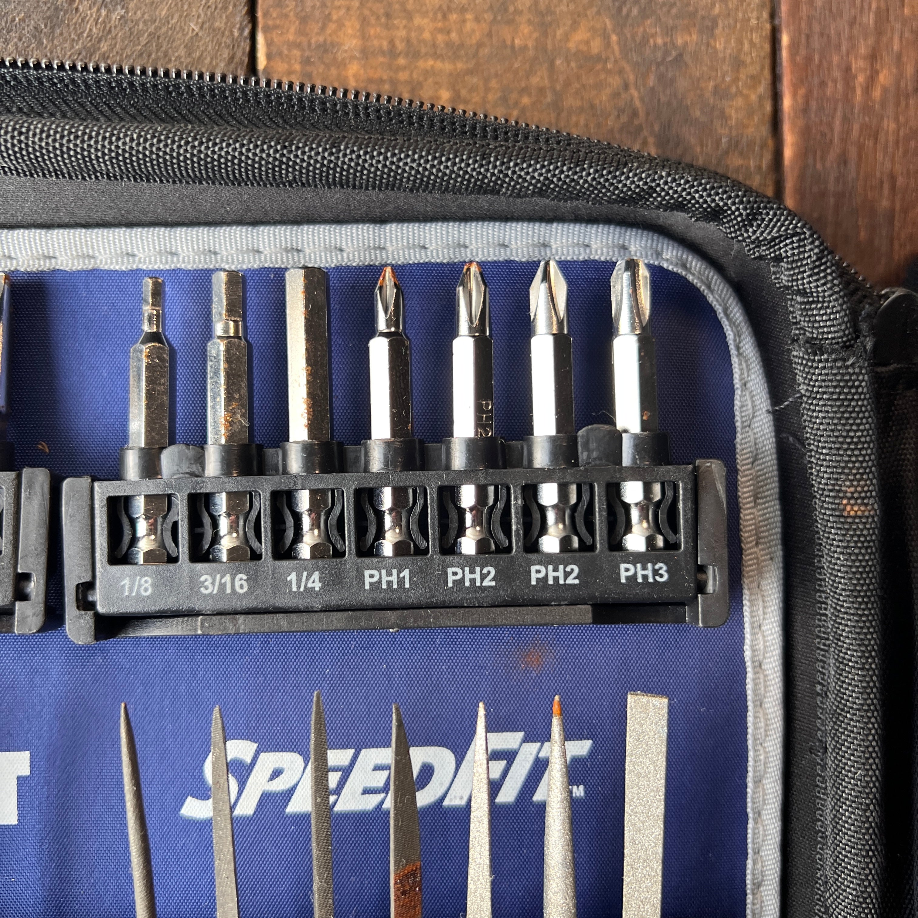Kobalt Kobalt SpeedFit File Pick Screwdriver Socket Bit Set Gear Up