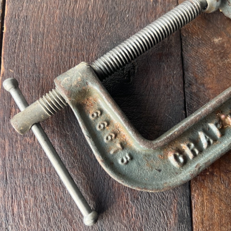 Vintage Craftsman 3 Inch C Clamp 66318 (USA)