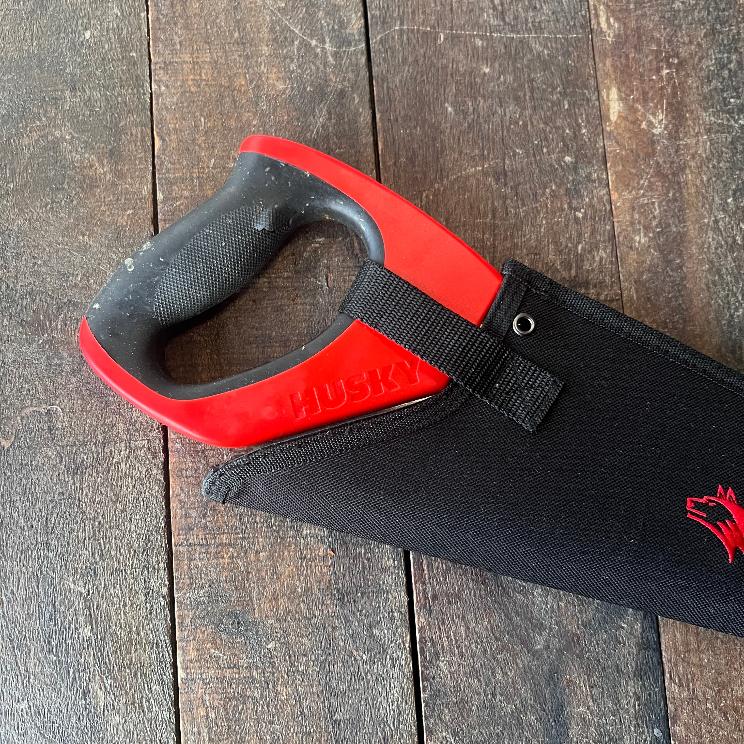 Husky Husky 15-inch Pro Hand Saw with Blade Sheath Gear Up