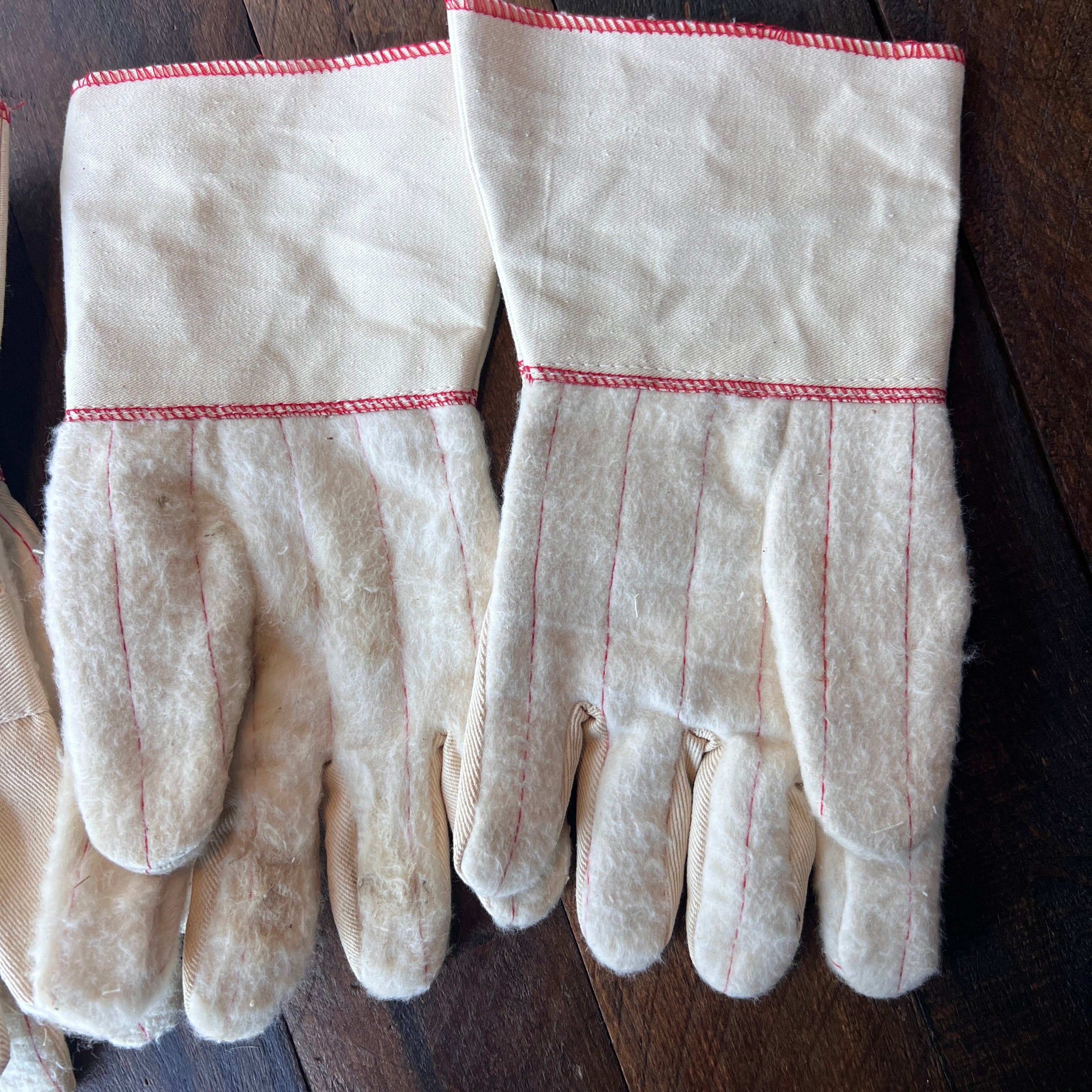 Unknown Hot Mill Canvas Work Gloves (2-Pair) Gear Up