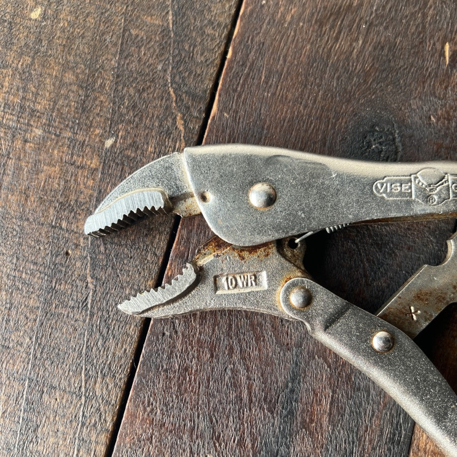 Vise-Grip 10WR 10 Inch Curved Jaw Locking Pliers (USA)
