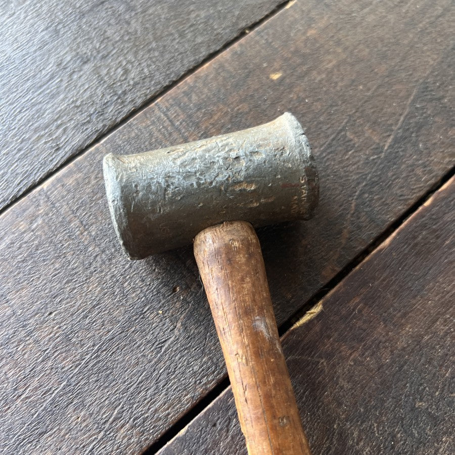 Stanley Vintage Stanley No. 595 Soft Face Lead Hammer Mallet With AMPCO Handle Gear Up